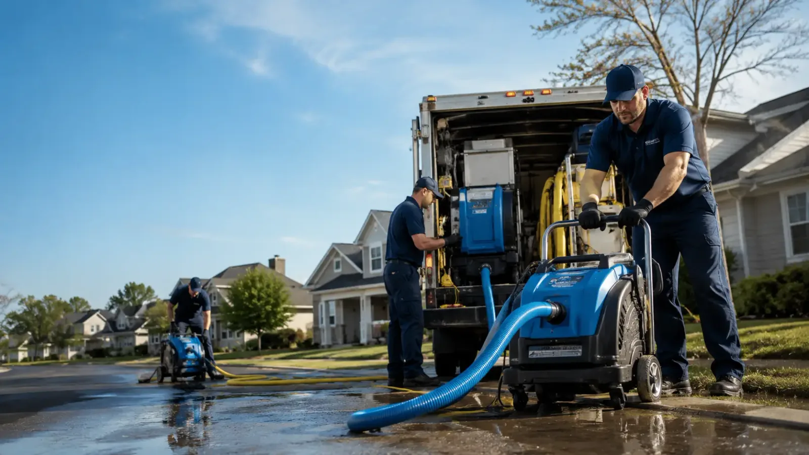 Flood Damage Cleanup in Rougon, LA